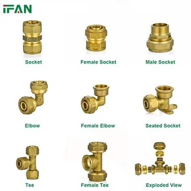 IFAN PEX gasskompresjonsfitting
