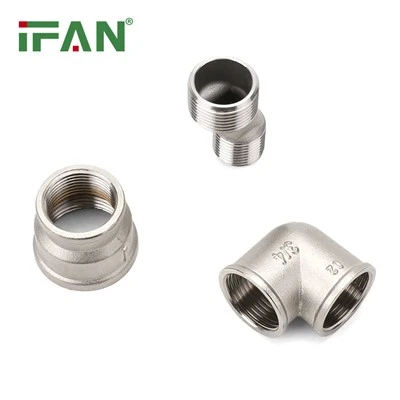 Ifan Silver Color Elecroplating Messing Fittings